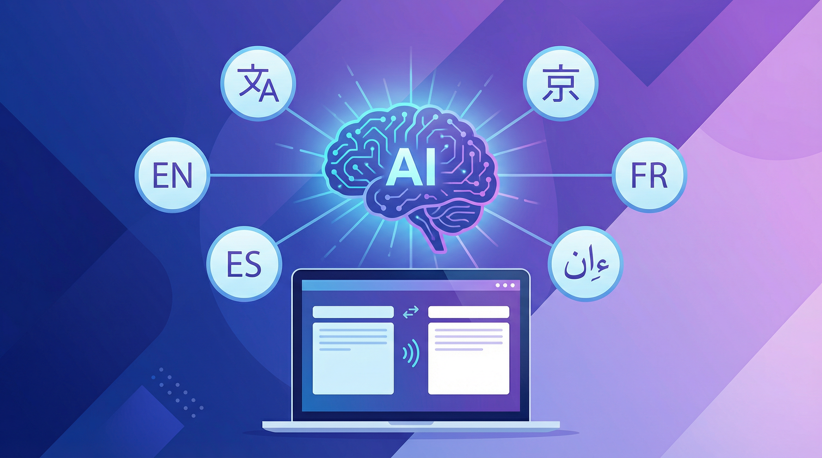 易翻译AI智能翻译平台界面展示