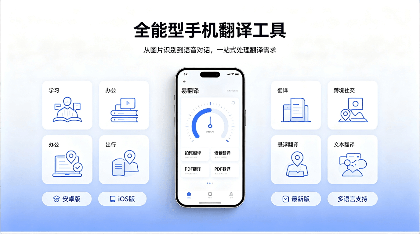 易翻译APP靠谱吗？多功能多语言智能翻译工具使用全攻略